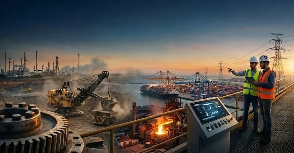 Soluções industriais para setores que não podem parar.